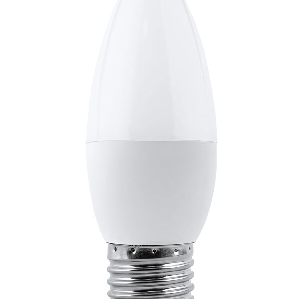 Лампа светодиодная IN HOME, Е27, 8Вт, С37 (свеча), 220В, 600Лм, 4000К