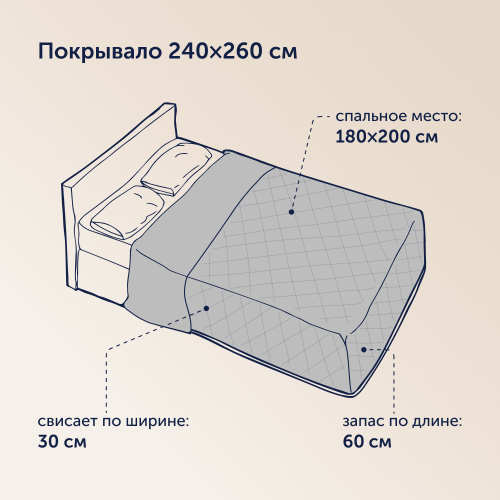 Покрывало BuyMirage Silver