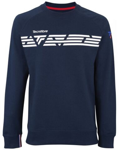 Мужская теннисная кофта Tecnifibre Sweat - marine