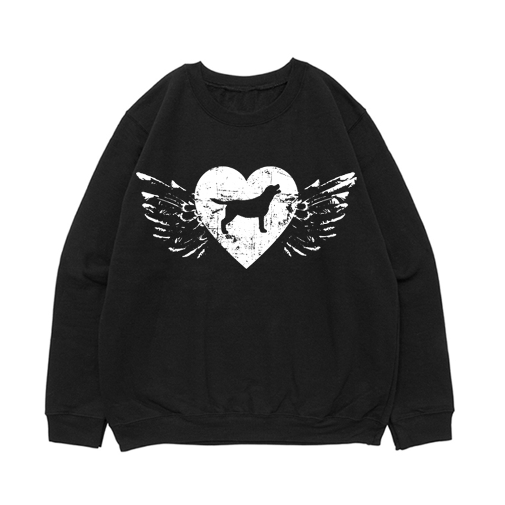 Свитшот "Лабрадор в сердце"