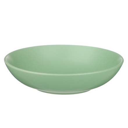 Тарелка для супа/салатник 20см, тм MILLIMI мятный, керамика