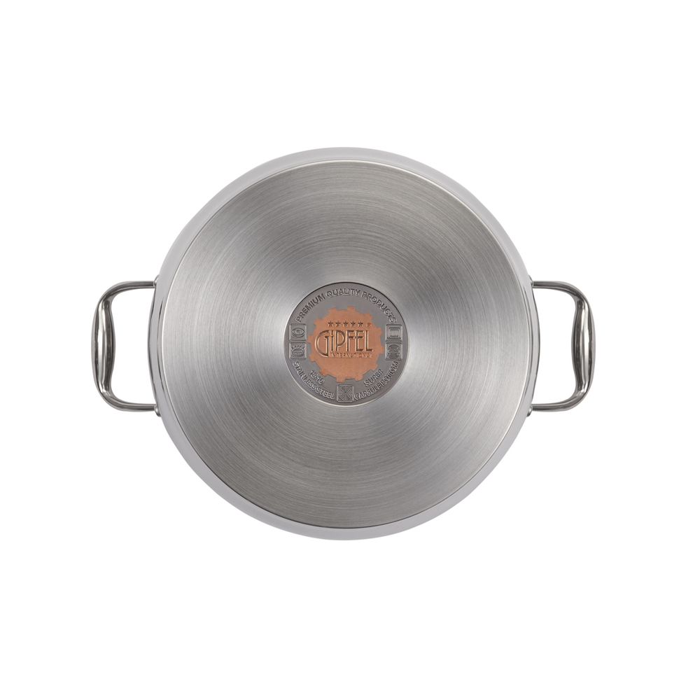 Кастрюля из нержавеющей стали Gipfel Cantata 1265 24 см/6 л