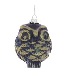 GAEM Украшение новогоднее "Сова", L7 W5,5 H9 см, 2в.