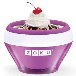 Мороженица ice cream maker фиолетовая