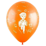 Воздушный шар, 1шт., 30см, Веселуха "1 сентября", пастель, ассорти