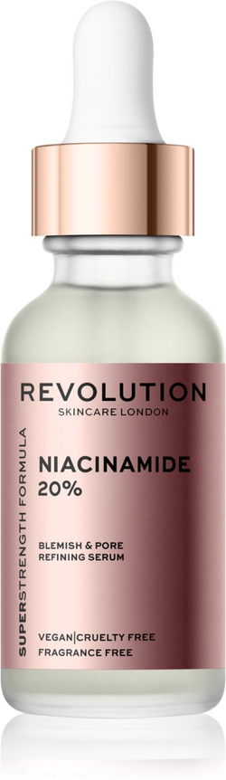 Revolution Skincare Niacinamide 20% - интенсивная сыворотка для расширенных пор /   30  ml  / GTIN 5057566467353