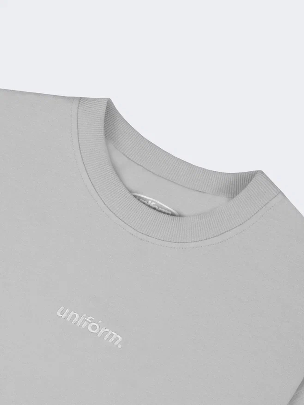 Футболка UNIFORM Relaxed серый пыль