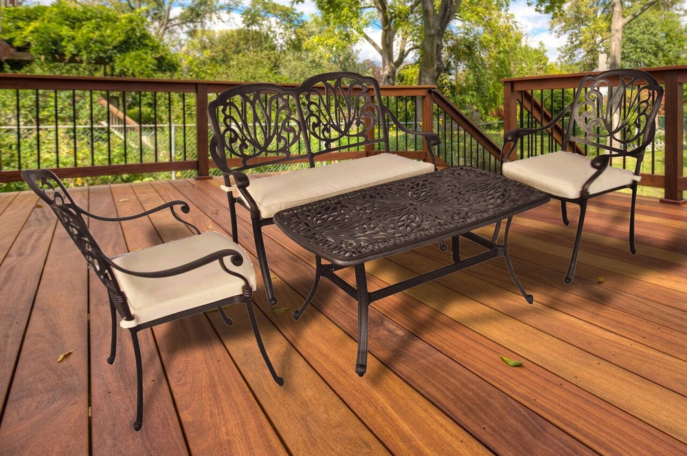 Мебель из литого алюминия Valeria