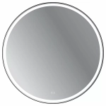 Зеркало с LED подстветкой Cezares CADRO CZR-SPC-LED-TCH-WARM 80x80 черный
