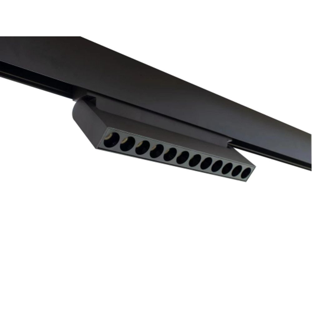 Магнитный трековый светильник ЭРА TRM20-4-22-12W4K BK светодиодный 12Вт 4000К черный для системы NOVA