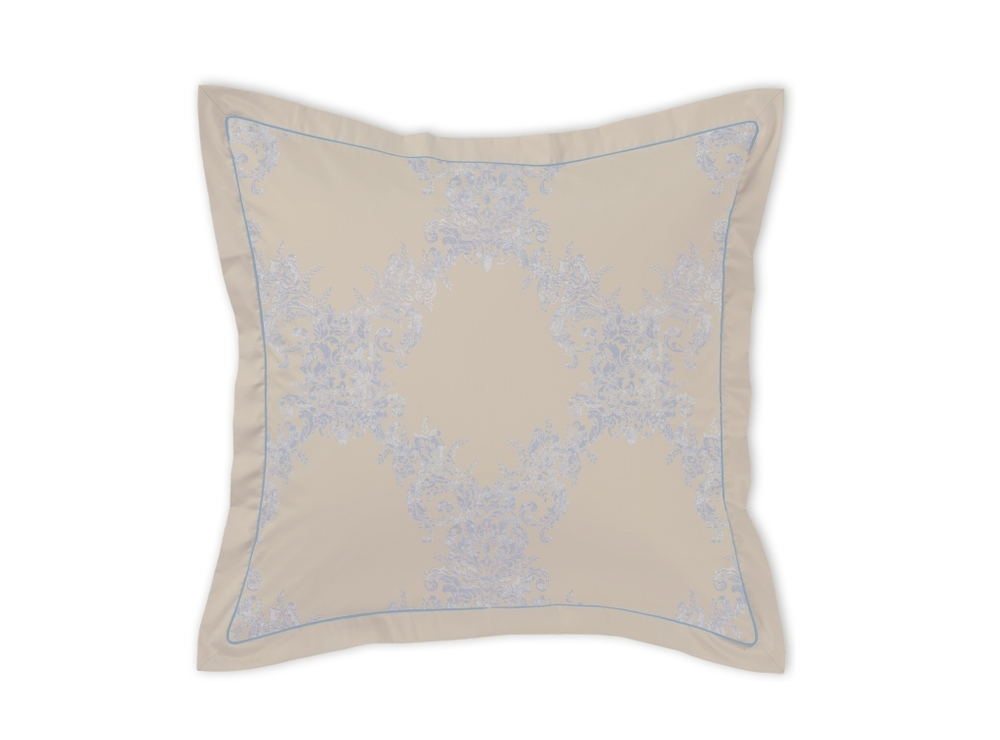 Постельное белье 2 спальное Curt Bauer Sophia 9016/1117 cobalt бежевое-серое