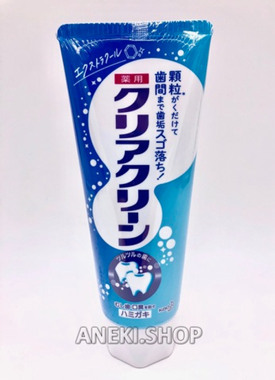 Зубная паста с микрогранулами экстра свежесть 120 г КAO Clear Clean Extra Cool