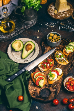 Нож кухонный для нарезки 19.6см Samura Harakiri SHR-0045B/A