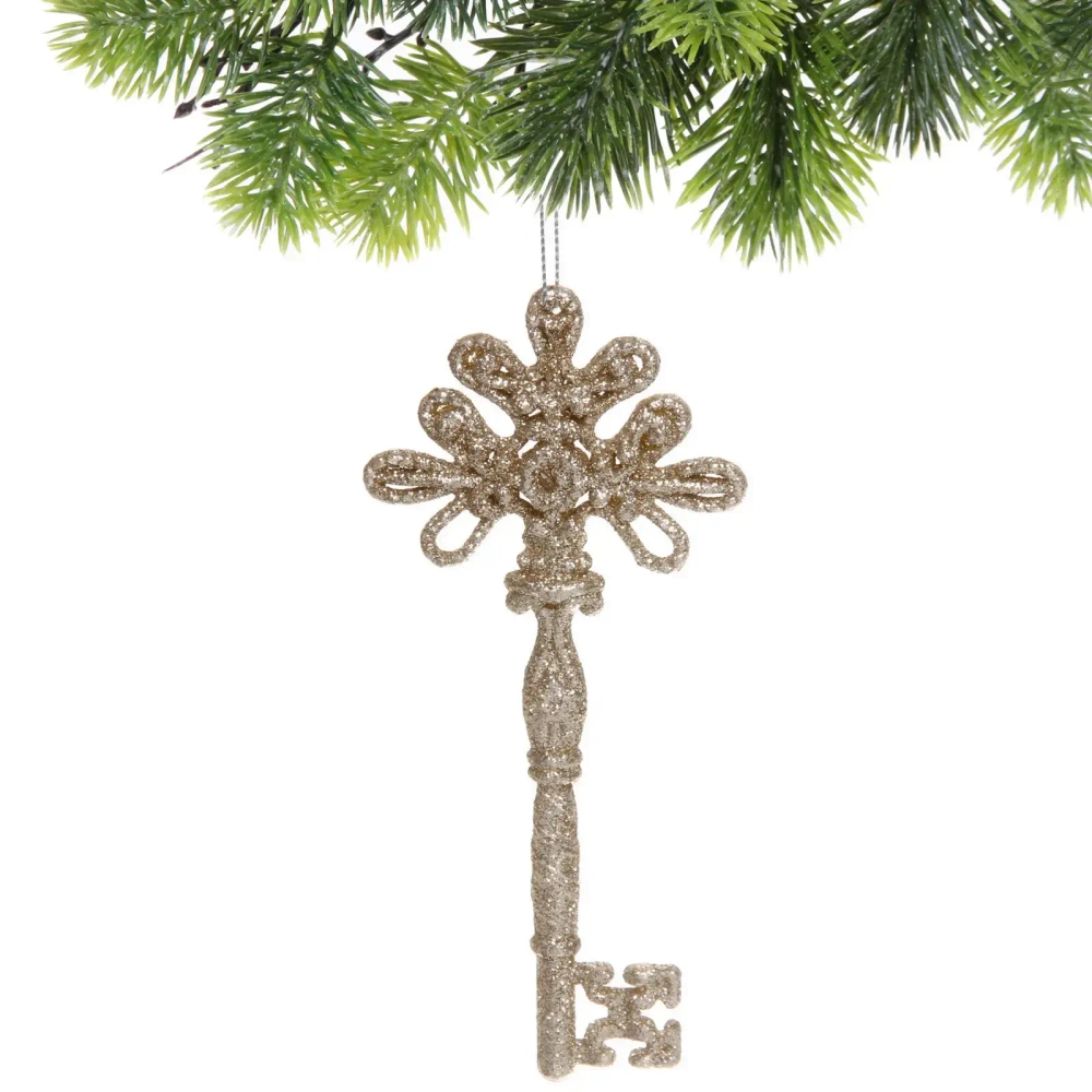 Подвеска «Ключ от волшебства» 16*7 см, Золото