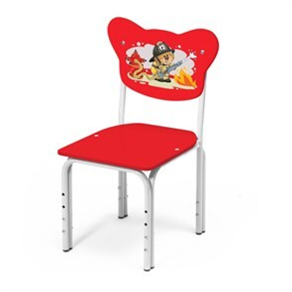 Детский стульчик Кеша регулируемый на металлокаркасе