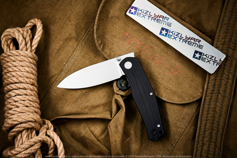 Нож Civivi Sokoke C22007-1 сталь 14C28N рукоять Black G10