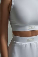 Юбка-шорты теннисная Paddel Tennis Game White