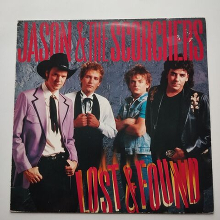 Винтажная виниловая пластинка LP Jason and The Scorchers Lost and Found (Germany 1985)