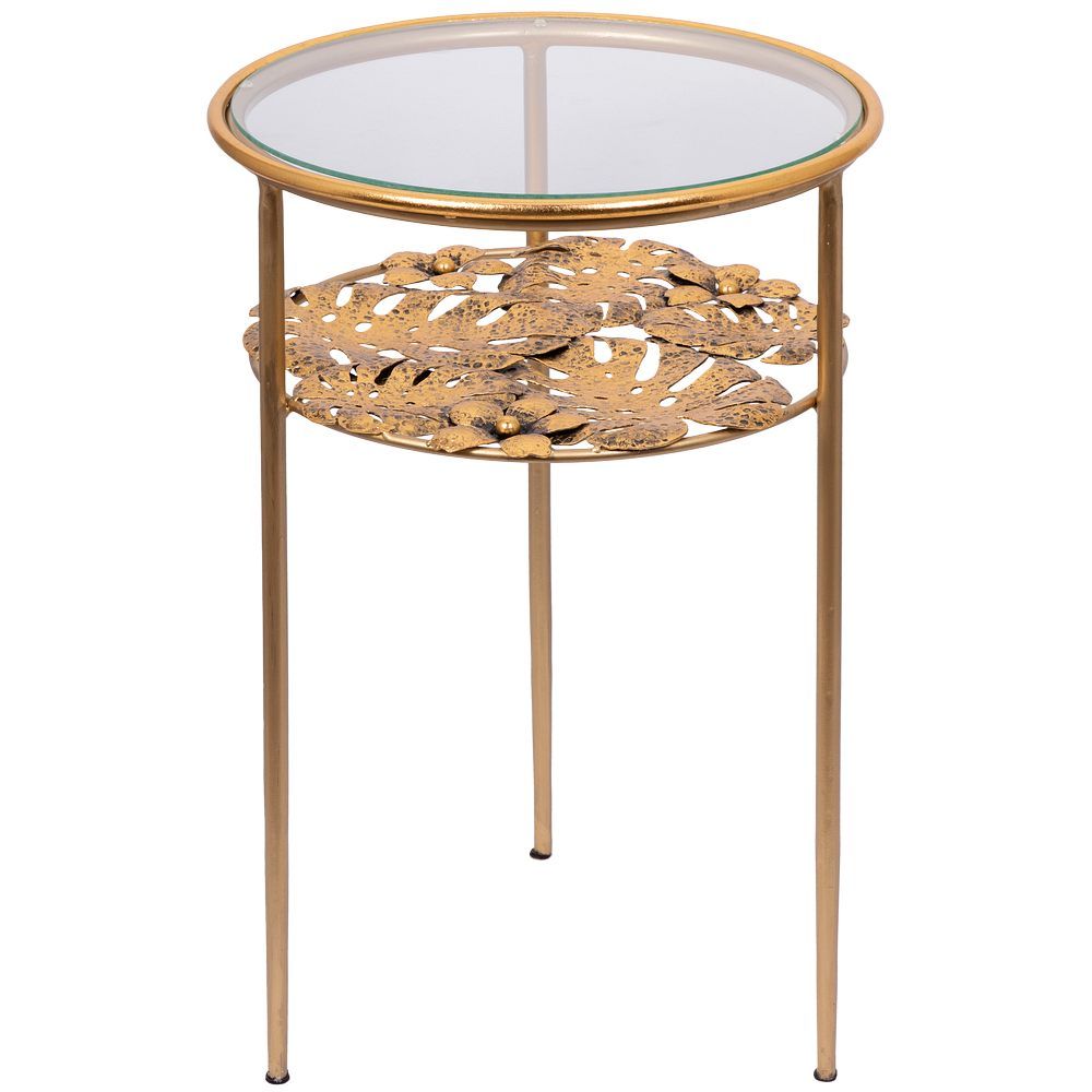 Столик декоративный Monstera Deliciosa (Монстера) Амбер