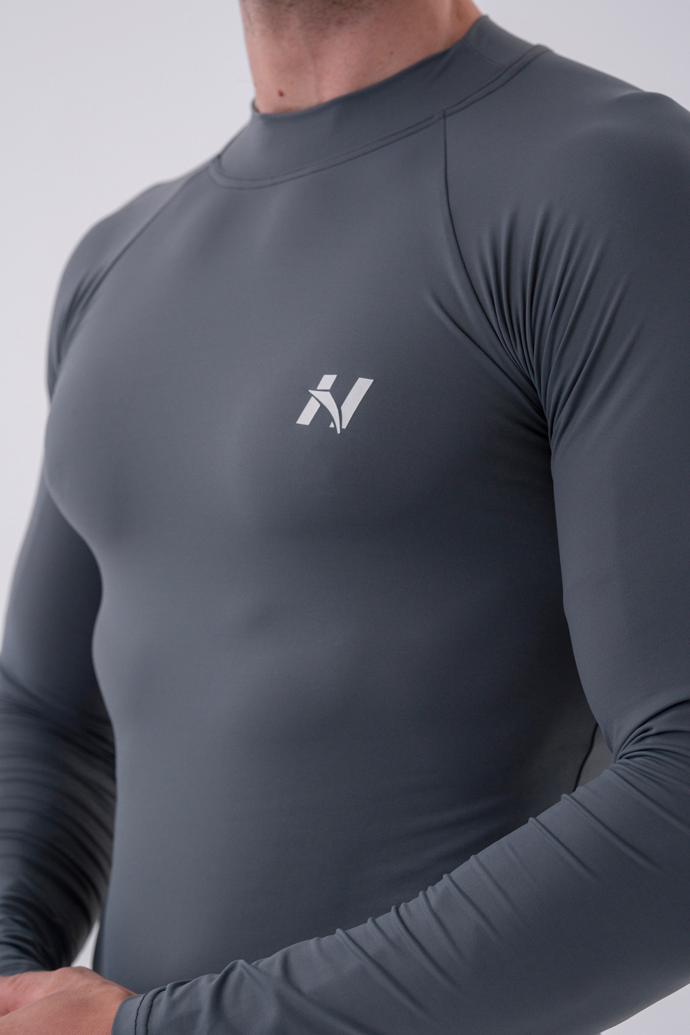 Лонгслив FUNCTIONAL T-SHIRT WITH LONG SLEEVES "ACTIVE" 328 Серый
