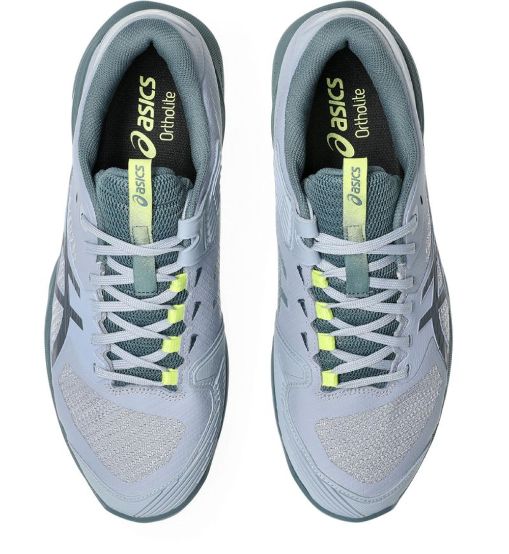 Мужские кроссовки теннисные Asics Solution Speed FF 4 - grey blue/ironclad