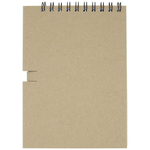 Блокнот Luciano Eco на пружине, с карандашом, маленький