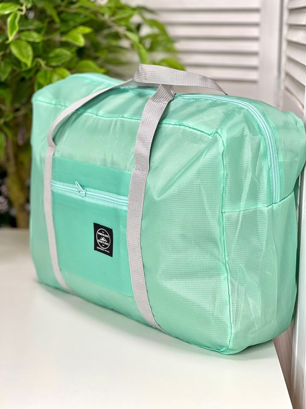 Сумка дорожная, текстильная мятная (201723116)