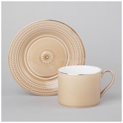 ЧАЙНЫЙ НАБОР LEFARD "TOP STYLE" НА 2 ПЕР. 4 ПР. 250 МЛ БЕЖЕВЫЙ, СВЕТЛО-СЕРЫЙ (КОР=12НАБ.)