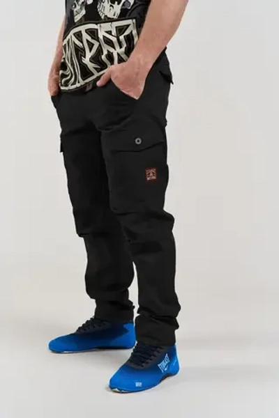Брюки Карго классика Варгградъ чёрные (рипстоп)