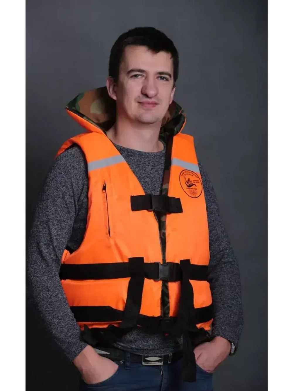 Жилет спасательный двухсторонний (до 150кг) POS-150