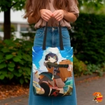 Сумка шоппер с принтом Zenless Zone Zero