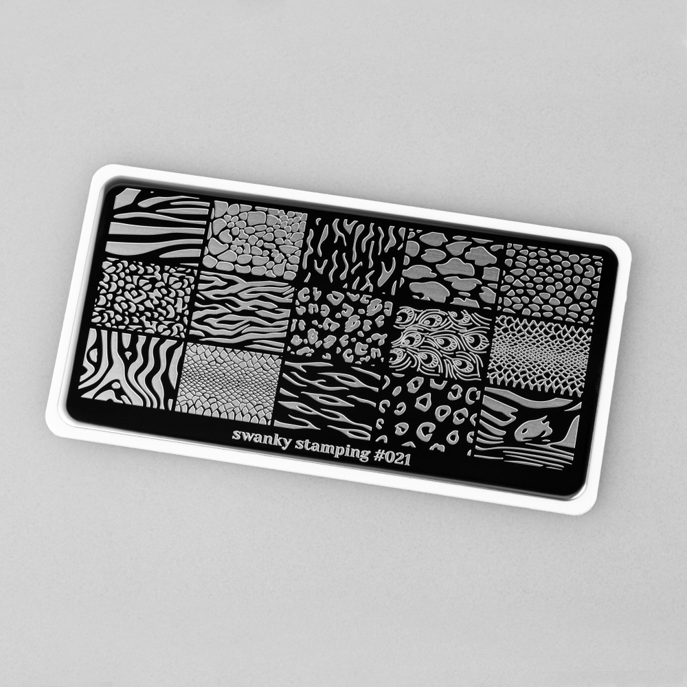 Swanky Stamping Пластина для стемпинга 021