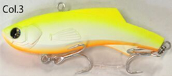Воблер тонущий вертикальный LJ Pro Series SOFT VIB 93/003