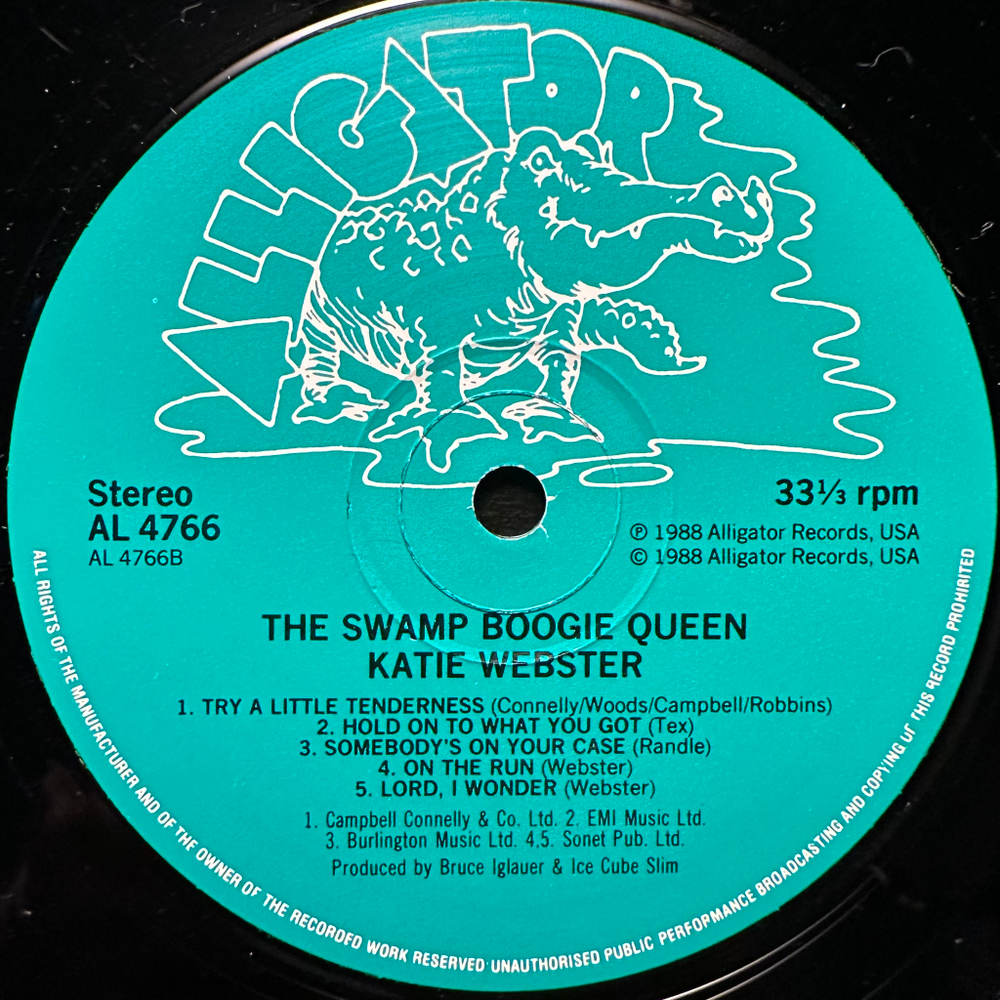 Katie Webster - The Swamp Boogie Queen (Европа 1988г.)