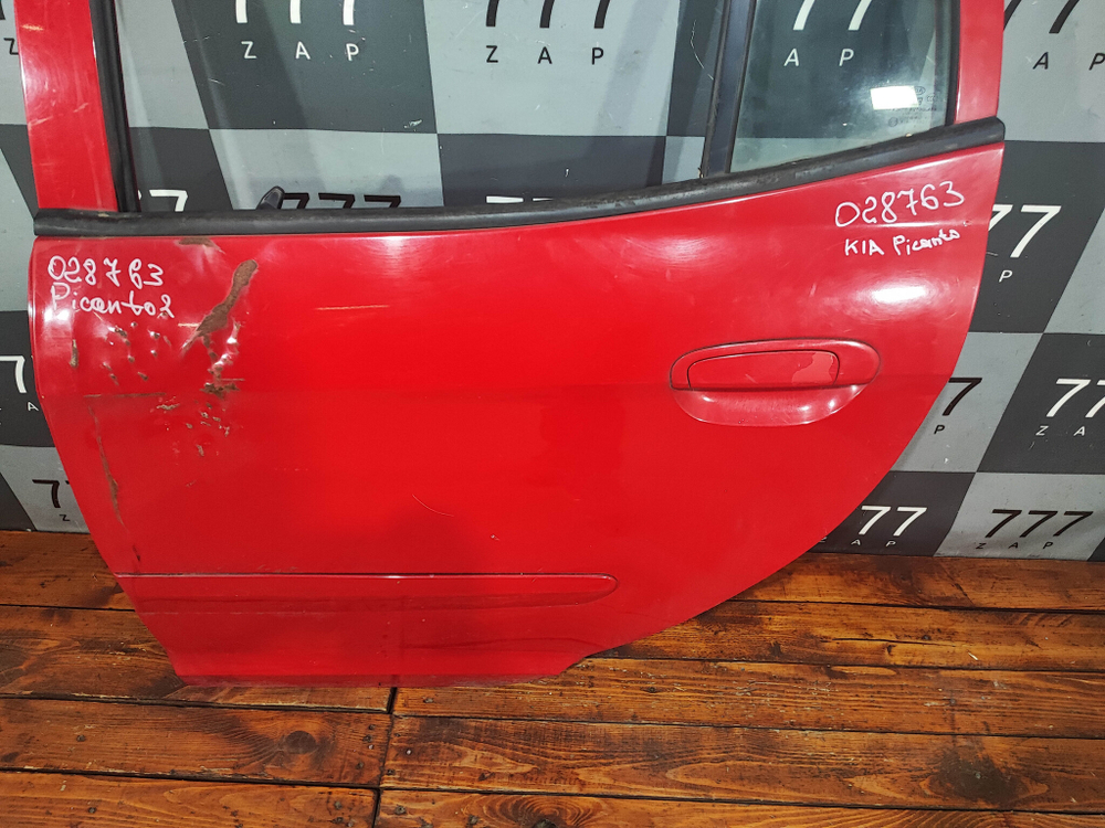 Дверь задняя левая Kia Picanto 1 04-11 Б/У Оригинал 7700307010