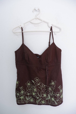 Топ H&M с вышивкой 44 размер