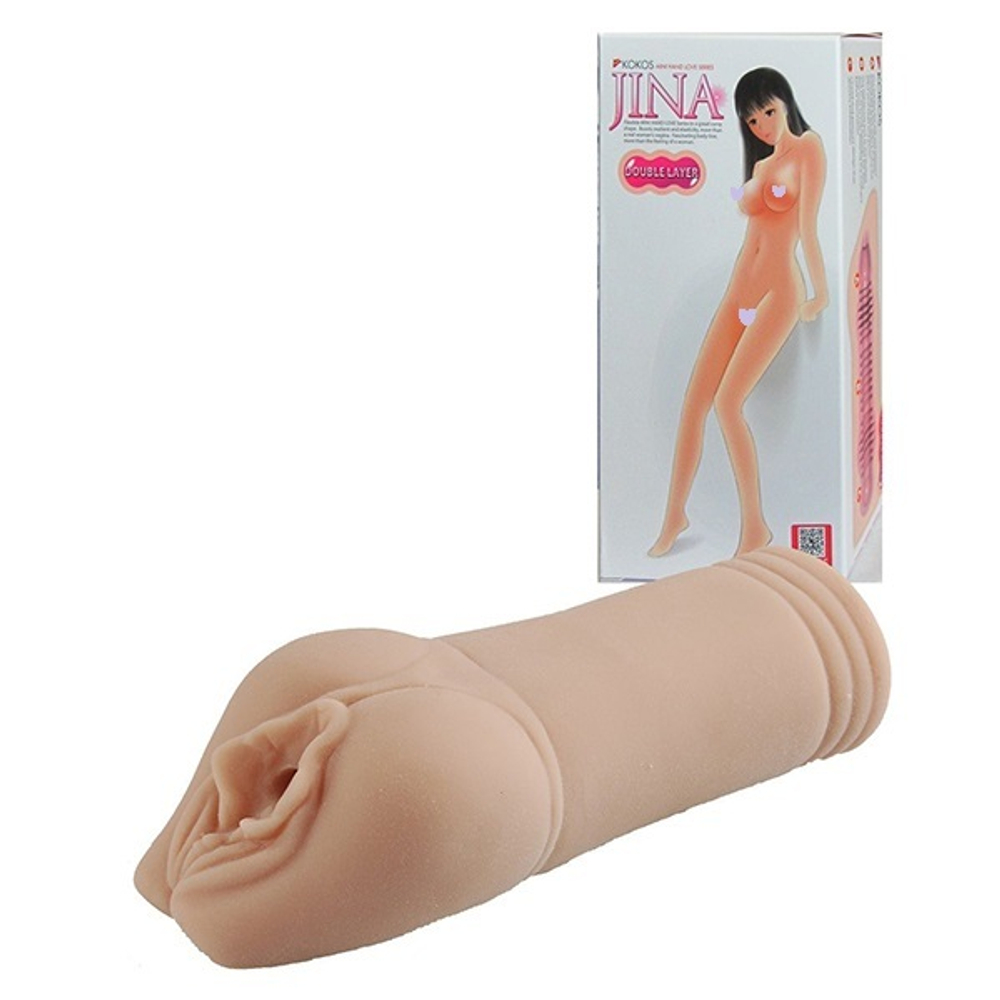 Мастурбатор-вагина 14,5см без вибрации Kokos Jina