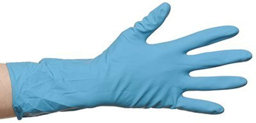 Перчатки латексные High Risk Optiline, размер L, 18 г, 50 штук