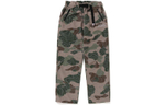 A Bathing Ape Layered Line Camo Track Брюки
