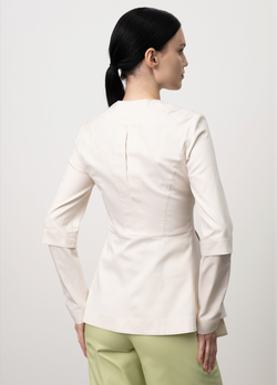 Медицинский жакет с двойным рукавом