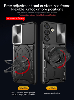 Чехол с кольцом Big Ring Case для Samsung Galaxy S24