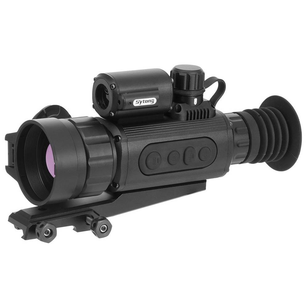Прицел тепловизионный Sytong AM06-50LRF x2.5/5/10/20, 640x512, лазерный дальномер,ø50мм, обнаруж.2500м, IP66, 633г