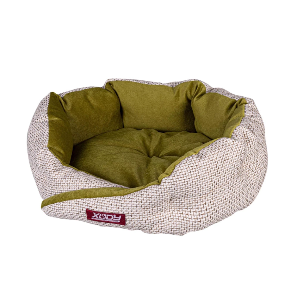 Лежак сказка  (флок) olive
