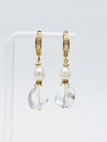 91001493 Серьги Роман с камнем - Фрея