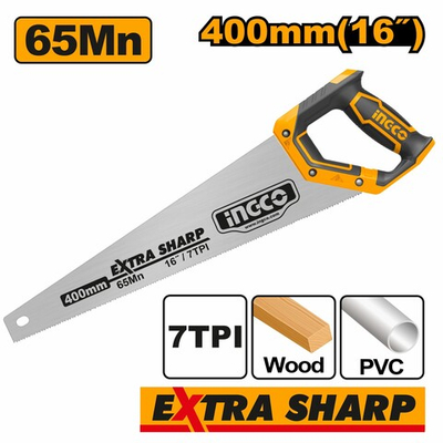 Ножовка по дереву 400 мм SUPER INGCO HHAS15400 INDUSTRIAL