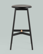 Стул барный Knobb черный 2 шт