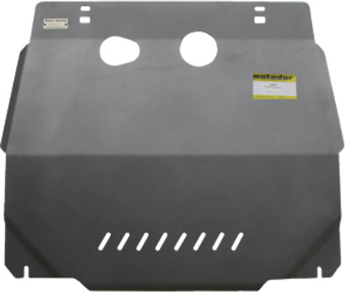 Усиленная защита Motodor картера двигателя, переднего дифференциала, кпп, разд. коробки. 5 мм, алюминий. для Chevrolet Express 2002-2014 арт.33002