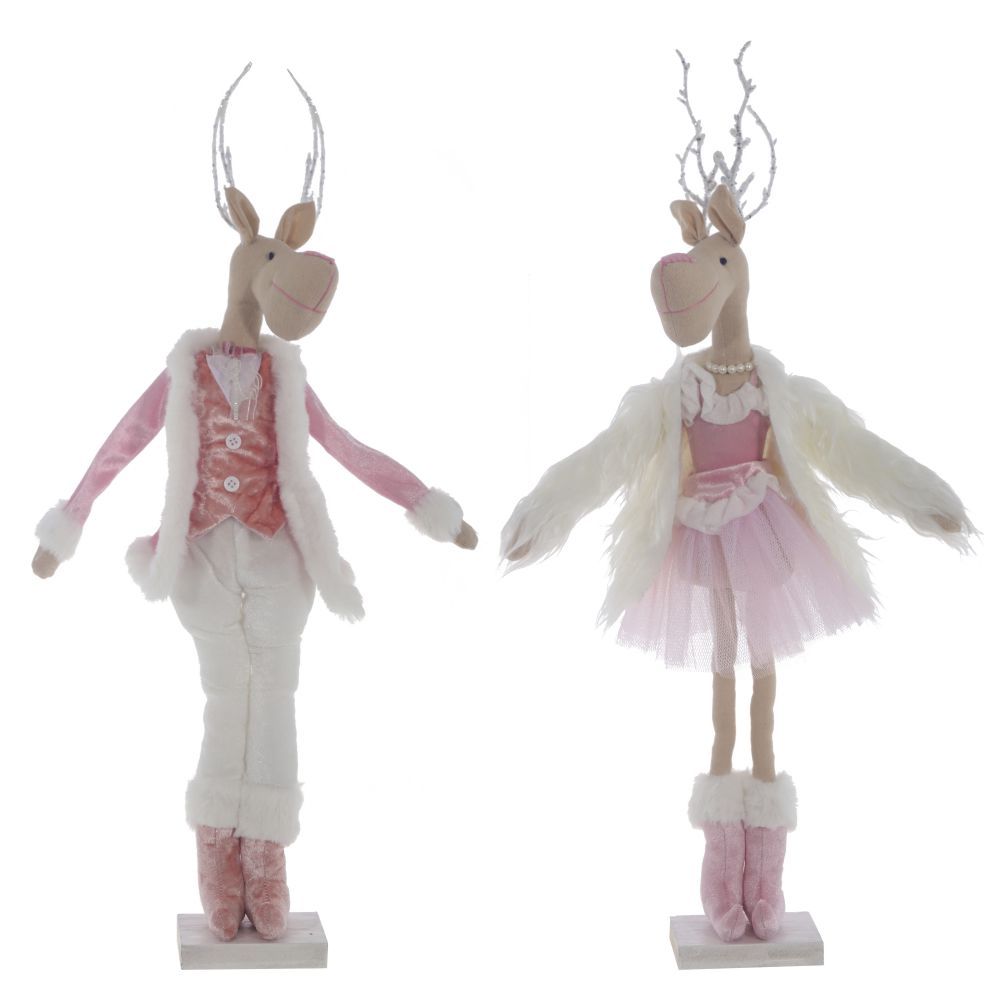 GAEM Игрушка набивная "Олень", L20 W8 H60 см, 2в.