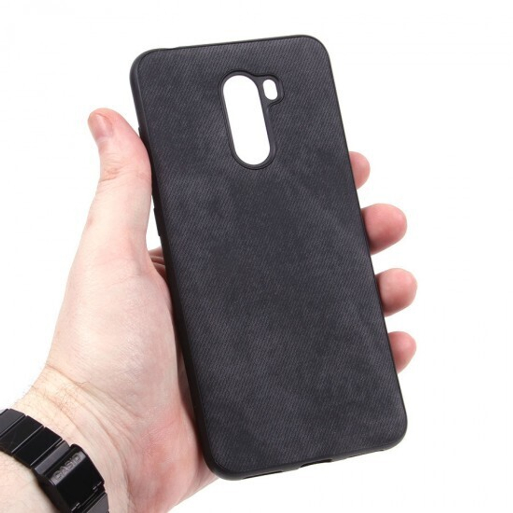 Чехол текстильный для Xiaomi Pocophone F1, 010817 Бордовый