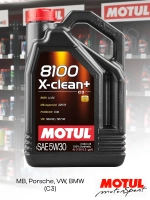 MOTUL 8100 X-CLEAN+ 5W30 4л.